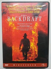 Backdraft DVD, 1991 Widescreen Kurt Russell William Baldwin Scott Glenn