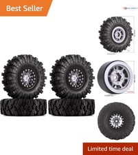 Crawler Tires Mud Terrain 1/24 1/18 Beadlock Off-Road Rubber for RC Crawler