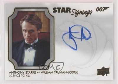 2020 James Bond Villains & Henchmen Star Signings Anthony Starke as Auto 0r9e