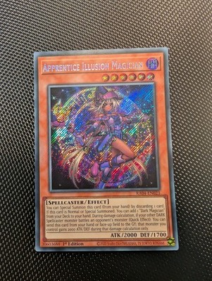 Apprentice Illusion Magician RA04-EN023 Secret Rare English Yugioh 1st Edition