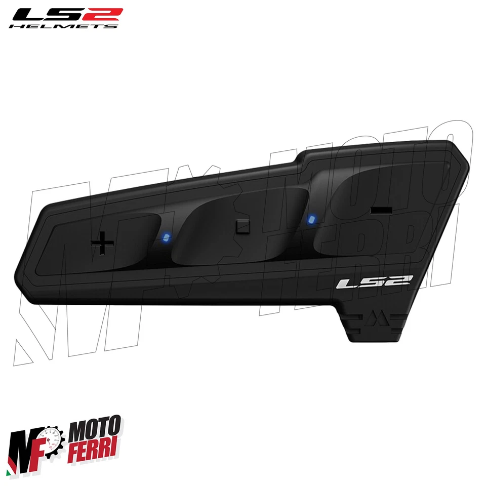 Interfono Casco Bluetooth LS2 Intercom Spectrum Advant X Pioneer Vector - MF9385 - Immagine 3 di 4