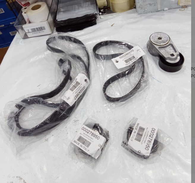 Maserati Ghibli 2014 Alternator belts 5 pcs
