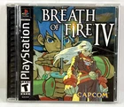 Breath of Fire IV for PS1 PlayStation 1 (2000) Complete CIB W/ Manual Capcom RPG