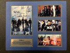 X-Men 2 Photo Presentation signed by 9 stars - 50cm x 40cm Ready to Frame