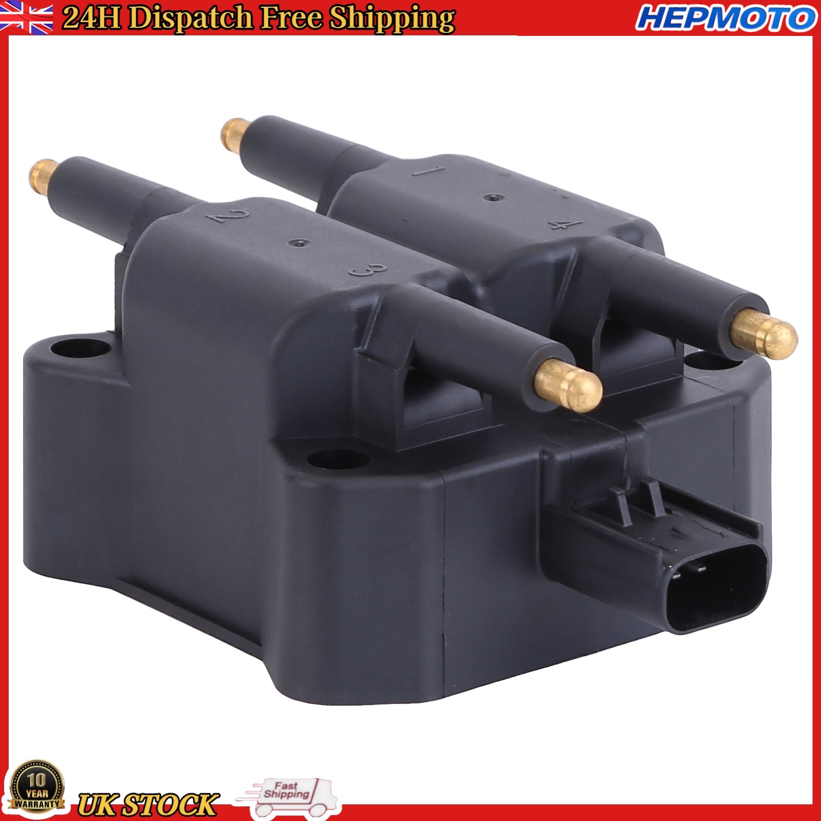 IGNITION COIL PACK FOR MINI 1.6 COOPER ONE S R50 R52 R53 2001-2006 12137510738 - Image 7
