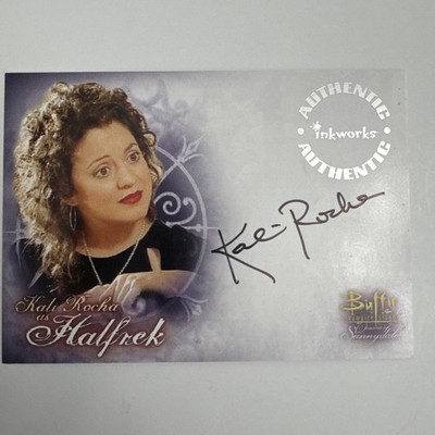 Buffy the Vampire Slayer Women of Sunnydale Kali Rocha as Halfrek Auto Card A6