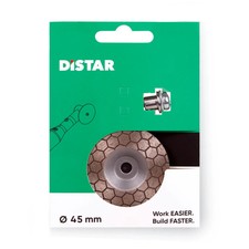 2" Diamond Grinding Cup (45mm, 100 Grit) for Porcelain, Ceramic Tile (Nectar)