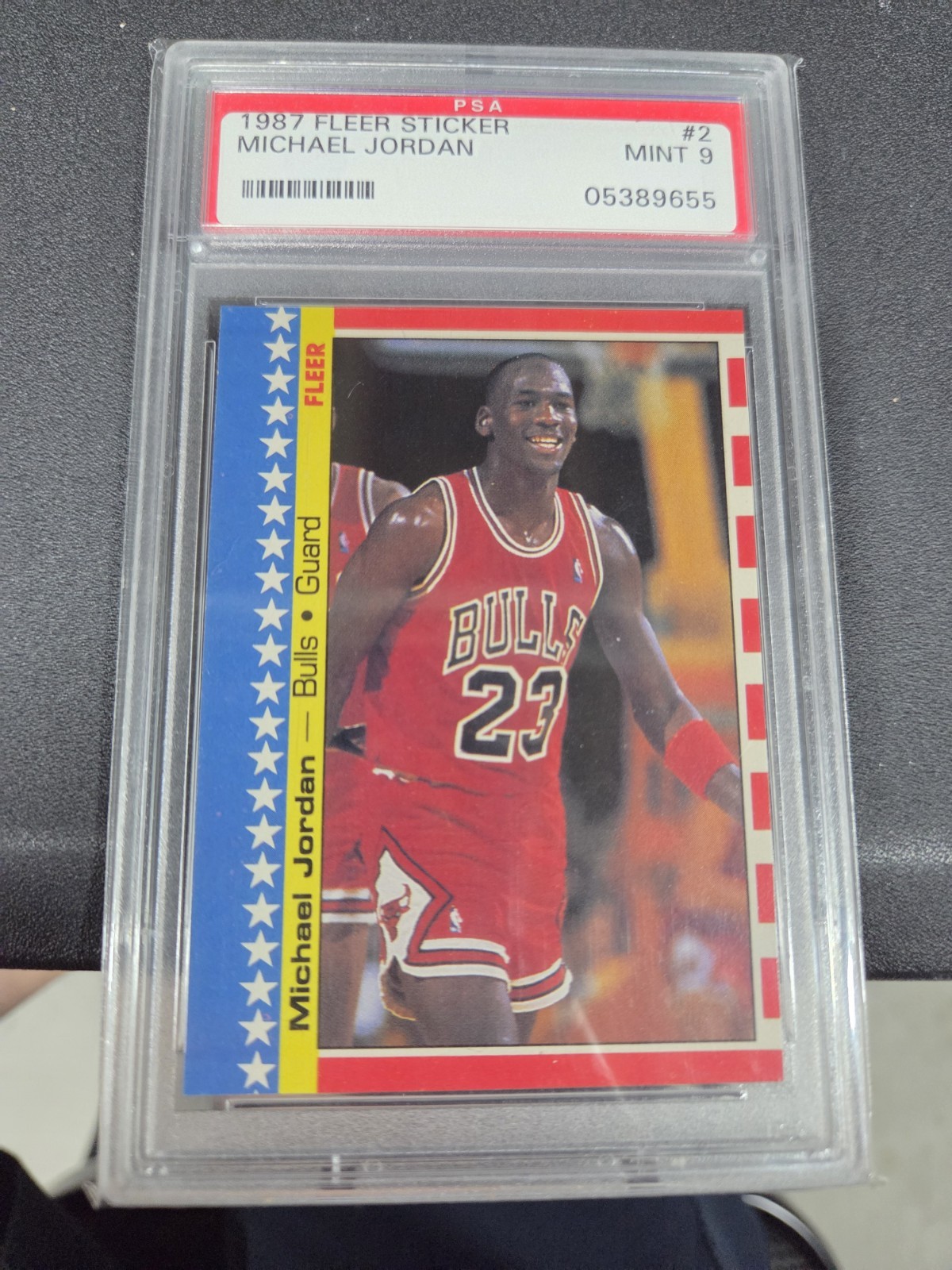 Michael Jordan 1986 Fleer Sticker #8 Base Price Guide - Sports 