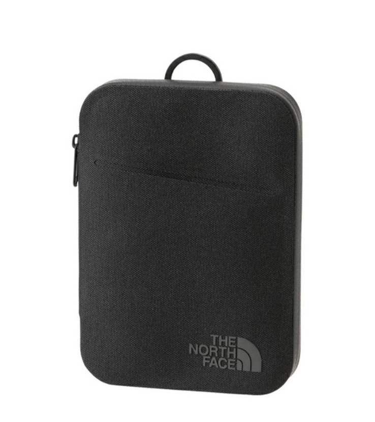 The North Face Ramble Passport Case Black Travel Wallet Holder