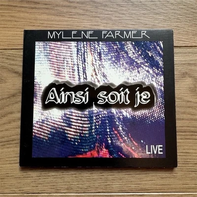 Mylène Farmer CD promo ainsi soit je live - Photo 1/3