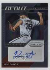 2021 Panini Prizm Debut Signatures Rico Garcia #DS-RG Auto 19am