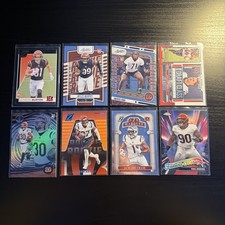 Cincinnati Bengals 8 Card Lot Rookies & Inserts Panini NFL Football Cards Lot