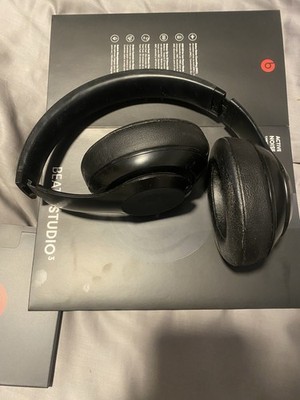 Beats by Dr. Dre Studio3 Wireless Over-Ear Headphones Black ANC Mic 3.5mm