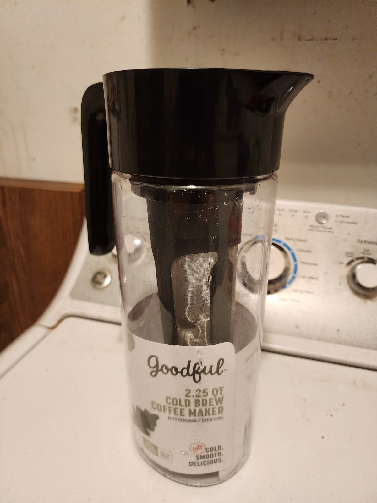 Pitcher 2.25 Quart Goodful Cold Brew Coffee Pitcher 72 Oz