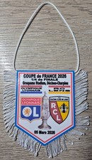 FANION 1/4 de FINALE Coupe de France 2026 LYON - RC LENS
