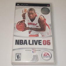 EA Sports NBA Live 06 E-Everyone Sony PSP NTSC-U/C UMD Disc w/ Case