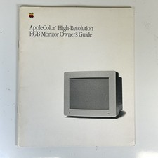Applecolor High Resolution RGB Monitor Owners...