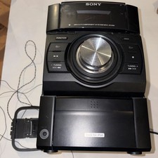 Sony Mini Hi-Fi Component System MCH-EC69i Lettore CD iPod Dock Unit Funziona benissimo.