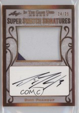 2019-20 Leaf ITG Used Bronze Spectrum 24/25 Dion Phaneuf #SSS-DP1 Auto fm0