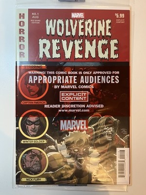 Wolverine: Revenge Red Band #1 Leinil Francis Yu 1:25 Incentive Homage Variant
