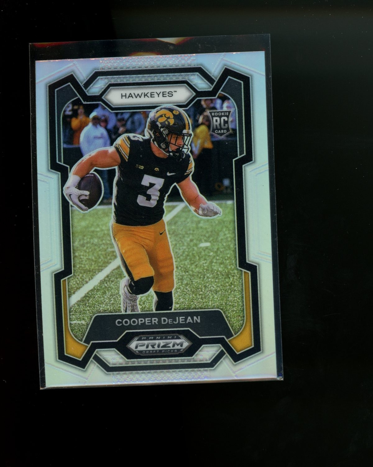 2024 Panini Prizm Draft Pick Silver Prizm #113 Cooper DeJean Rookie RC