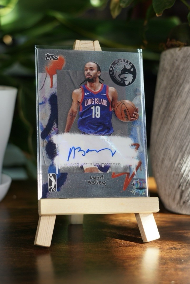 2024-25 Topps G-League - Chrome Autographs Amari Bailey #AU-AB (AU)