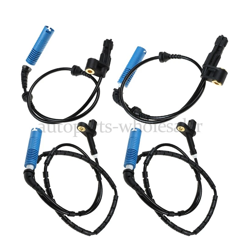 4x Sensor de velocidad de rueda ABS delantero trasero izquierdo y derecho para BMW 325CI 325I 330CI 330I M3 Foto 4 de 4