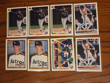 Jeff Bagwell HOF Rookie Lot (5) with 3 more Bagwell cards
