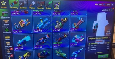 Pixel Gun 3D accounts. DM before buying