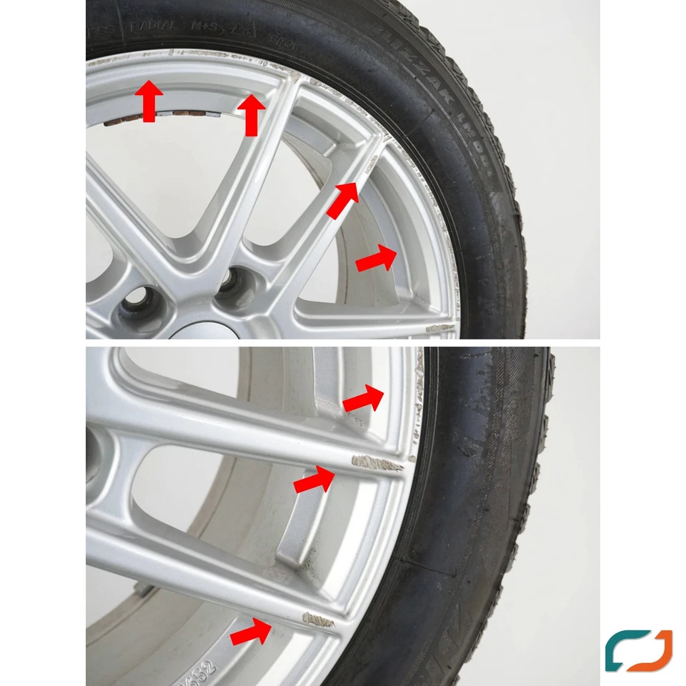 Audi Q2 Winterräder Winterreifen Platin Wheels 16 Zoll 205/60 R16 96H - Bild 3 von 4