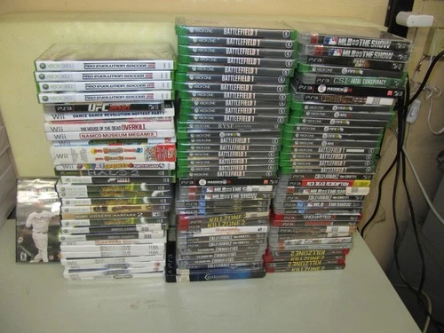 Video Games Lot  Xbox  360/ps3/ wii/xbox / (new&used)