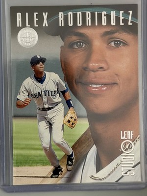 1996 Leaf Studio - Alex Rodriguez #65