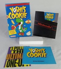 Yoshi's Cookie Nintendo NES CIB Complete in Box insert Tested Working Video Game