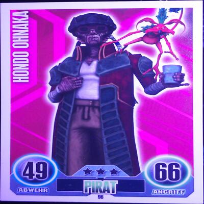 Star Wars Force Attax Serie 1 HONDO OHNAKA #096