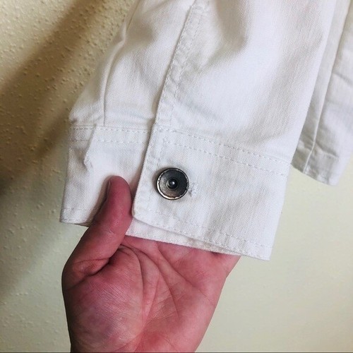 Dressbarn White Long Sleeve Casual Button Down - Size 2X - Picture 3 of 6