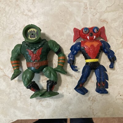 Masters Of The Universe LEECH & MANTENNA He-Man Vintage 1980 s