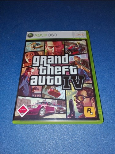 Xbox 360 grand theft auto 4 IV