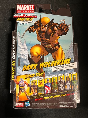 2011 Marvel Legends Dark Wolverine Figure w/ Arnim Zola BAF NEW SEALED AA C - Picture 2 of 2