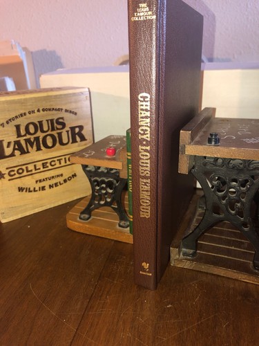 CHANCY Louis L'Amour Leatherette Collection Western Cowboy Cattle Drive - Picture 1 of 8