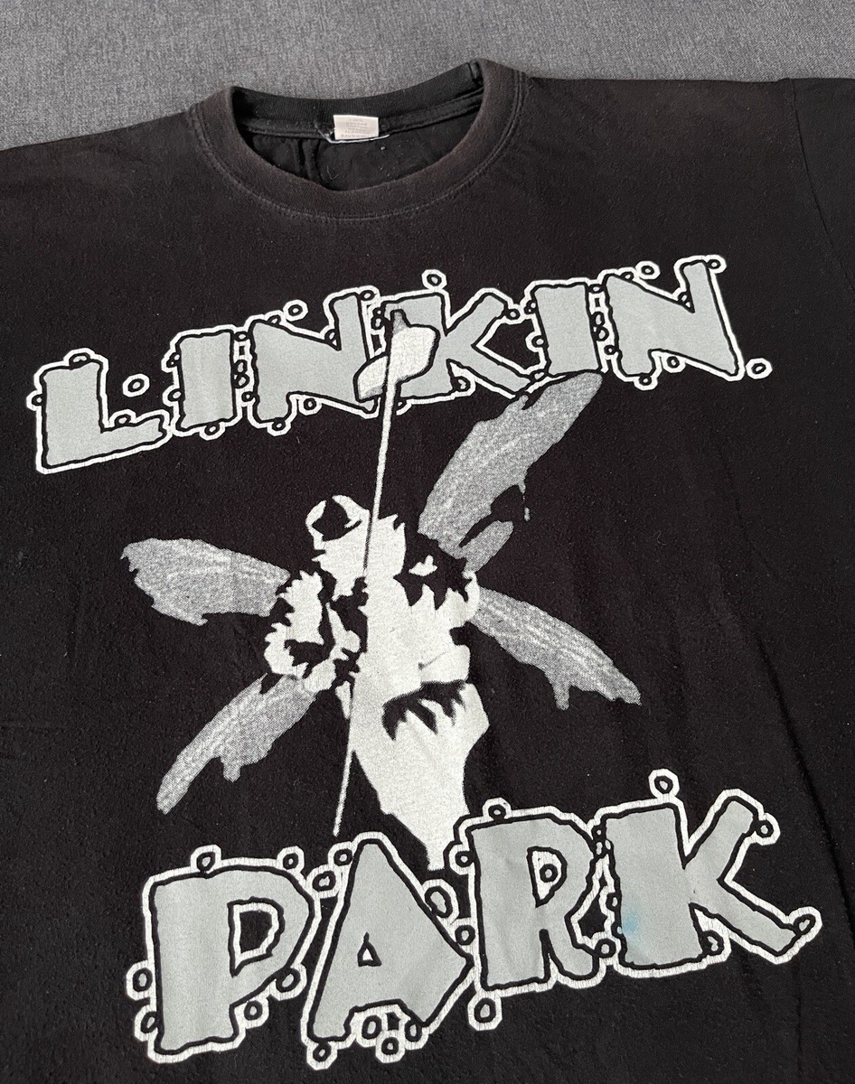 00s Linkin Park HYBRID THEORY ビンテージ Tシャツ Vintage Linkin Park Hybrid Theory Chester Bennington Band
