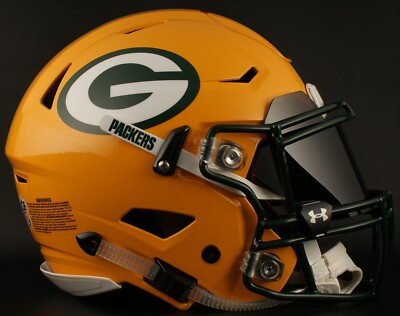 GREEN BAY PACKERS Riddell SPEEDFLEX Authentic Gameday Football Helmet