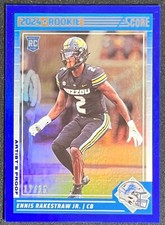 2024 SCORE ENNIS RAKESTRAW JR BLUE ARTIST'S PROOF RC #12/35 LIONS