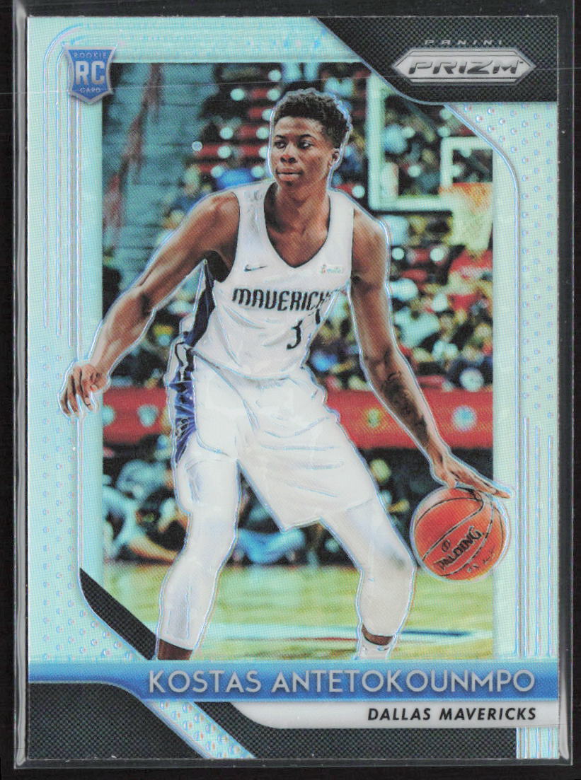 2018-19 Panini Prizm #22 Kostas Antetokounmpo Silver Prizm RC