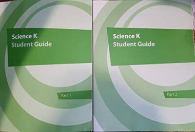 Science K Student Guide Part 1  2 - Paperback - GOOD