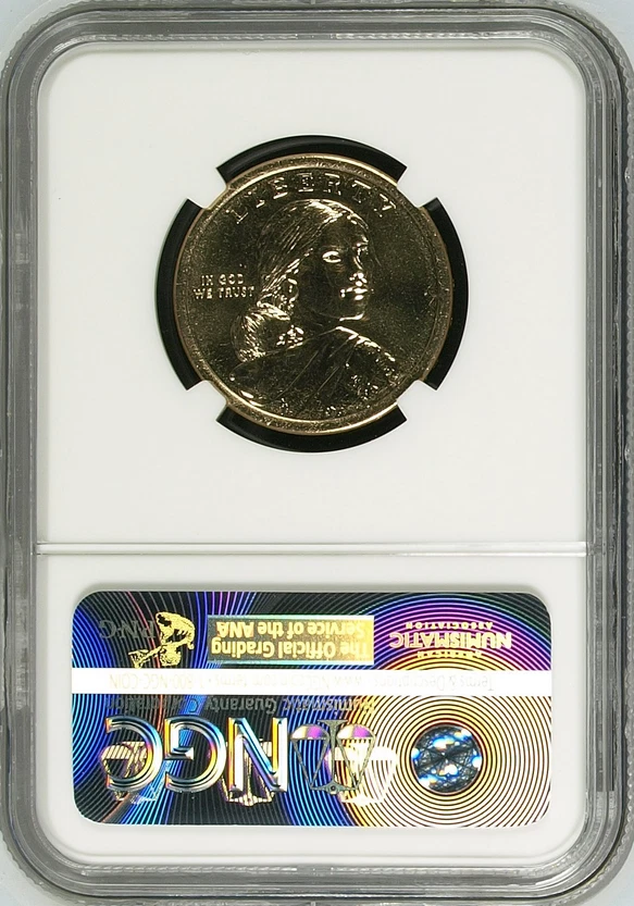 :2015-D $1 NATIVE AMERICAN NGC MS67PL PROOF-LIKE IRONWORKERS RARE R6 HIGH GRADES - Image 2 of 2