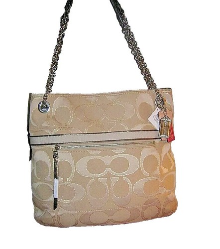 COACH POPPY Graffiti Packable Shopping Tote Glam Tote Bag Purse | eBay
