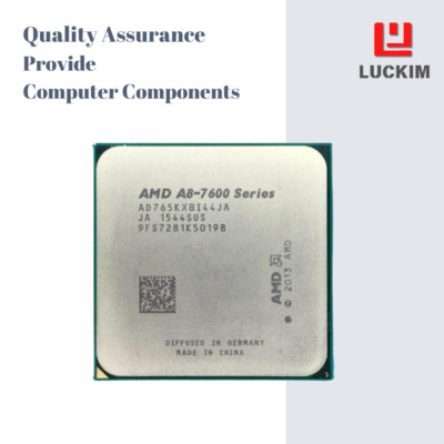 AMD A8-7650 CPU - Socket FM2+ 4 Cores 4 Threads 3.3GHz 1MB L2 Cache 4MB L3 Cache