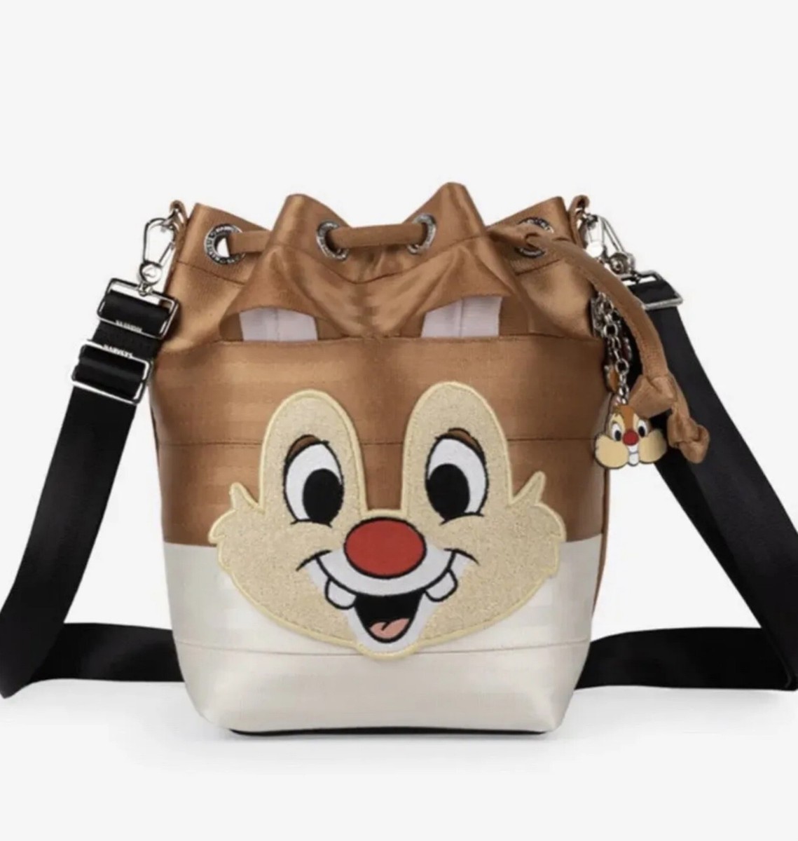 NWT Harveys Seatbelt Disney Chip 'n' Dale Double-Sided Chipmunk