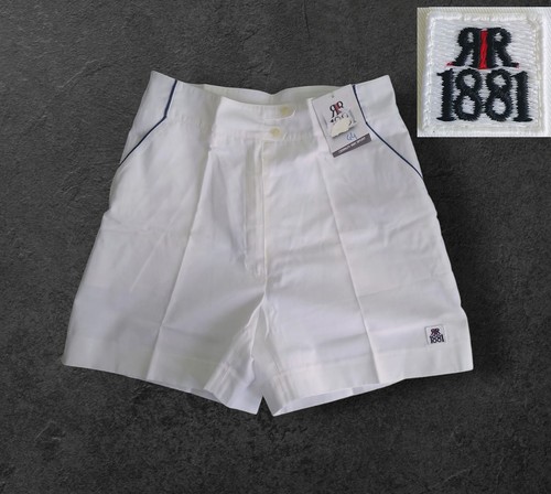 Cerruti 1881, Vintage Cerruti 1881 NOS New Tennis Shorts Yacht Beach S W25-26-27in Connors 80s
