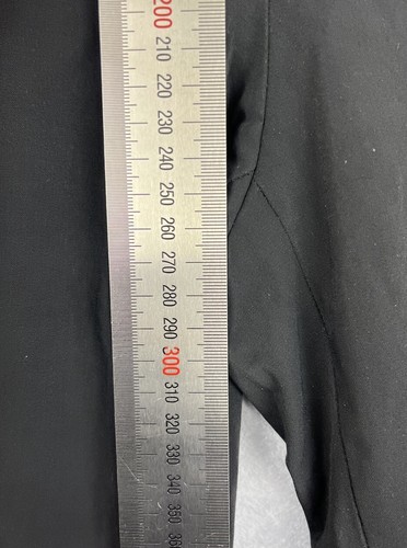 Raffaello Rossi Pants Trousers Black Polyamide Cotton Elastane Size 44 Pull On - Picture 5 of 9